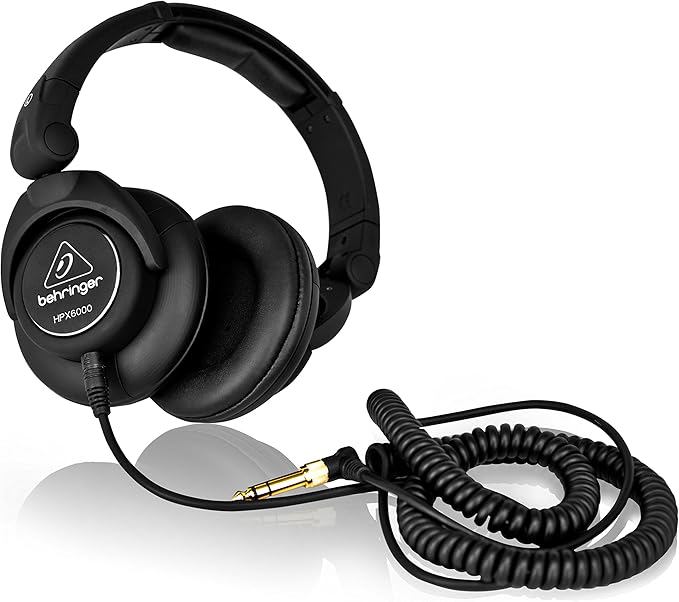 Behringer HPX6000 Kulak Üstü Profesyonel Stüdyo Kulaklığı (Outlet)